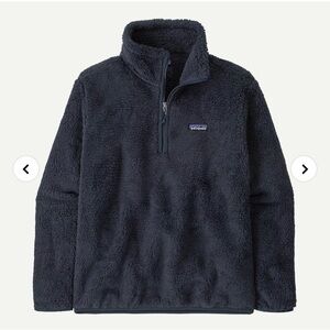 Patagonia Sunken Blue Los Gatos Women's High-Pile Fleece Half-Zip Pullover